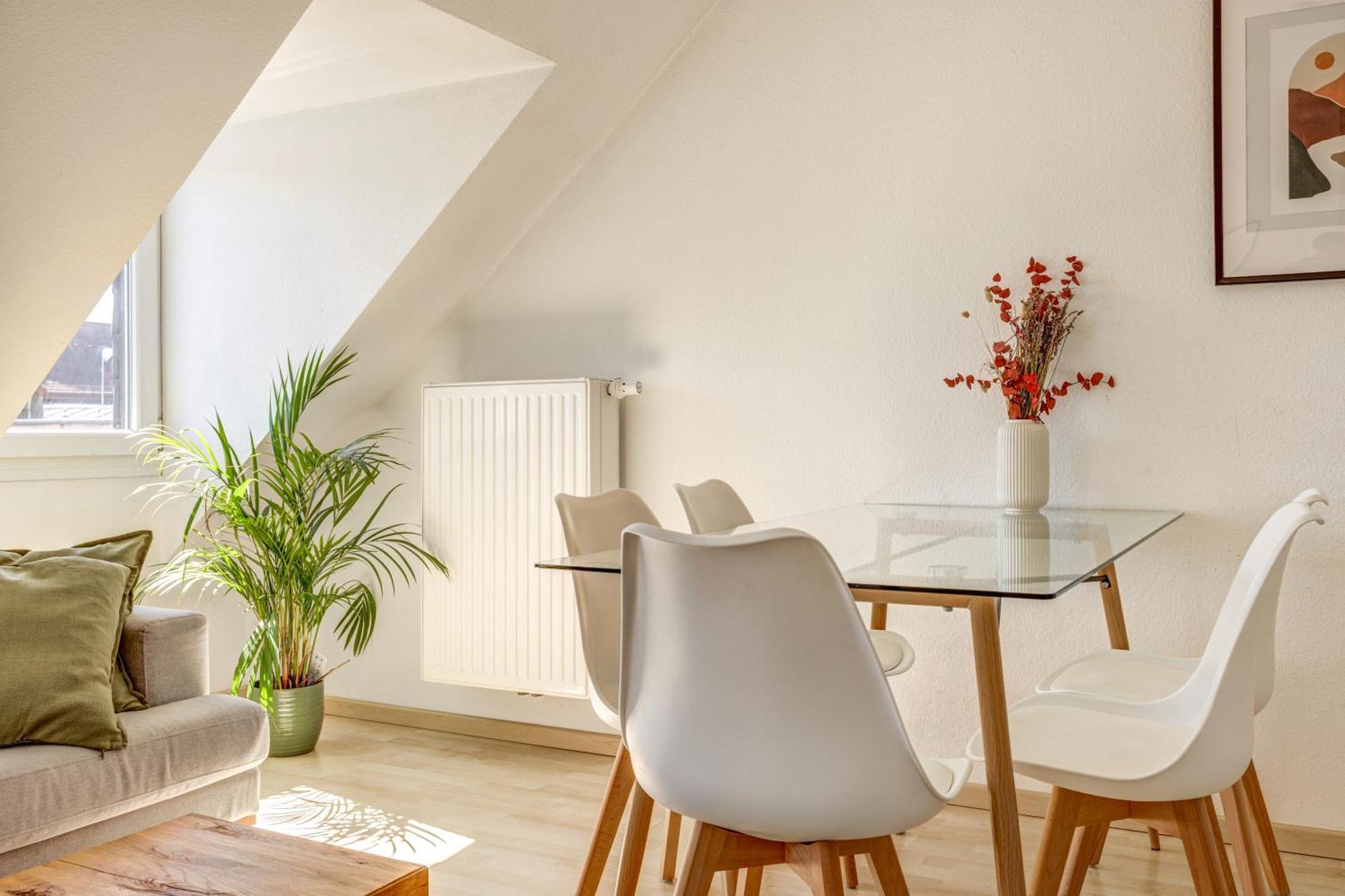 Dachgeschoss-apartment / Ruhig / Zentrale Lage Nahe Staatstheater / Hbf Apartment *